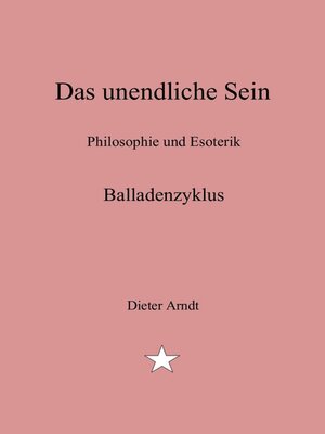 cover image of Das unendliche Sein